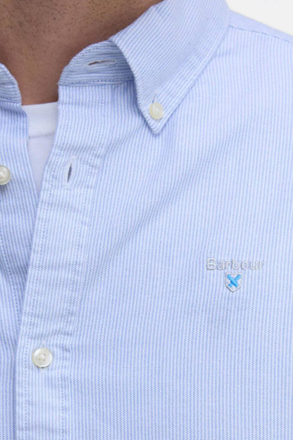 Barbour Stripe Oxtown Shirt Stripe Blue