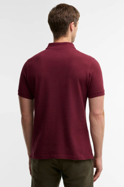 Barbour Tartan Pique Polo Ruby