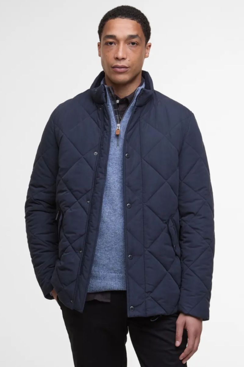 Barbour Winter Chelsea Jacket Navy