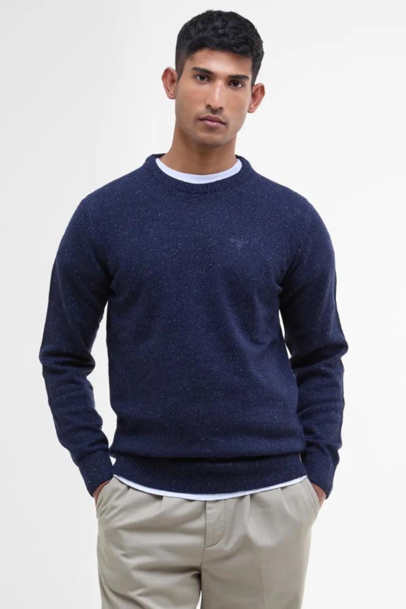 Barbour Essential Tisbury Crew Navy