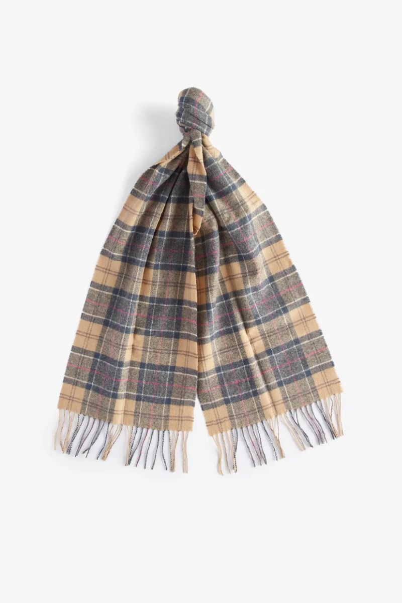 Barbour Tartan Wool Scarf Dress