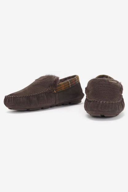 Barbour Monty Slippers Brown