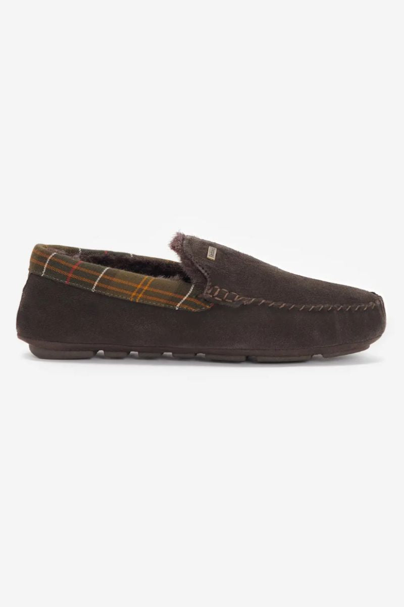 Barbour Monty Slippers Brown