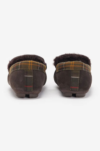 Barbour Monty Slippers Brown