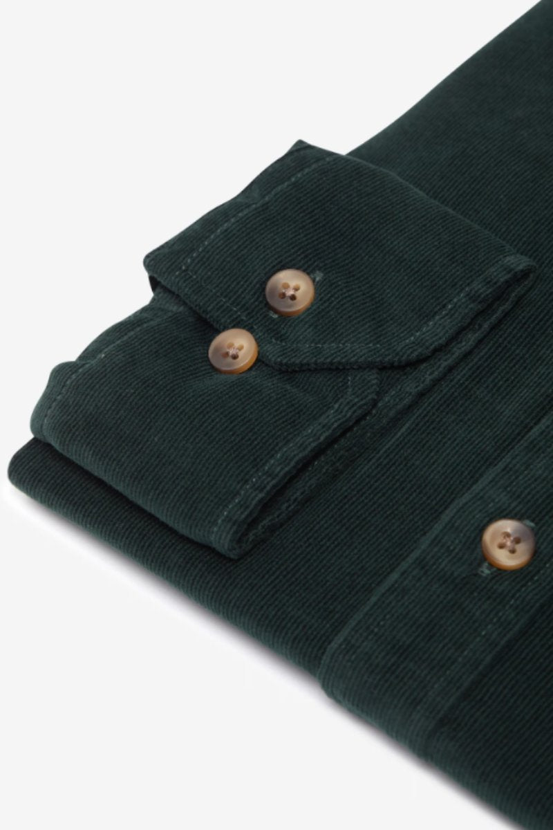 Benetti Alfie Corduroy Casual Shirt Forest