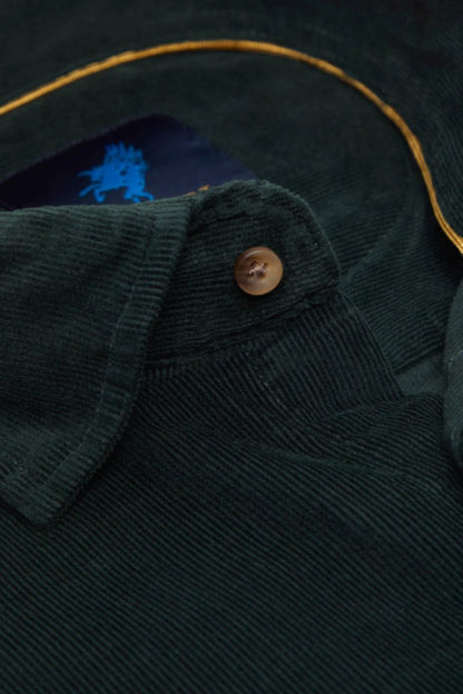 Benetti Alfie Corduroy Casual Shirt Forest