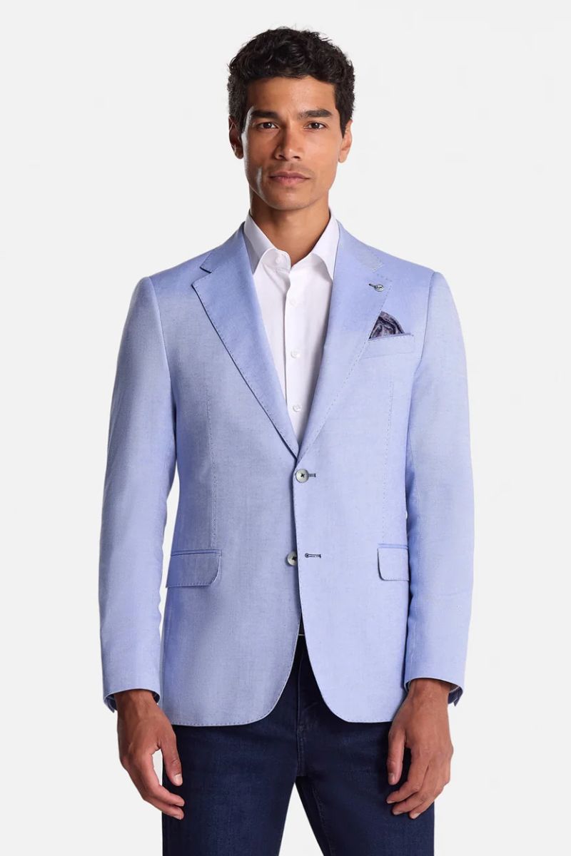 Benetti Regular Fit Challet Sports Jacket Sky