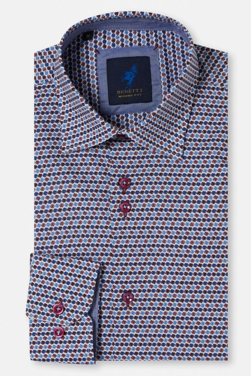 Benetti David Shirt Bordo
