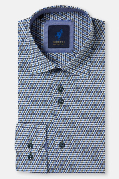 Benetti David Shirt Sage