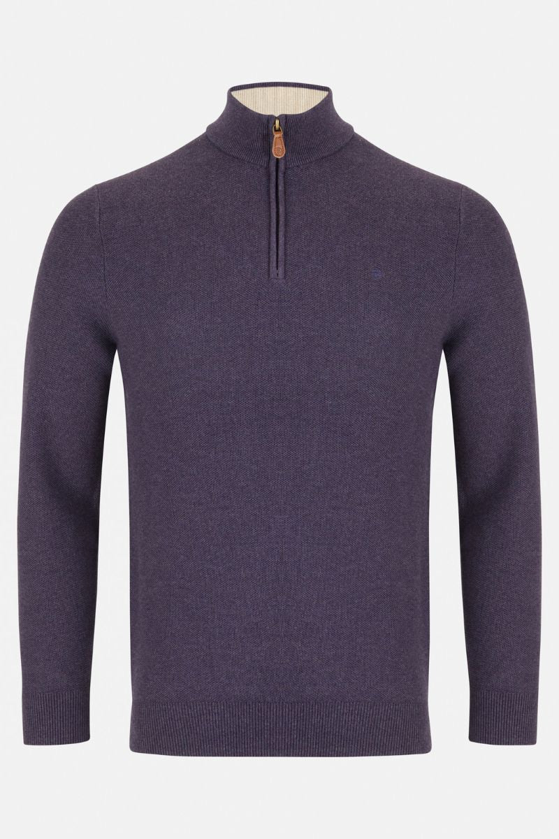 Benetti Dawson 1/4 Zip Grape