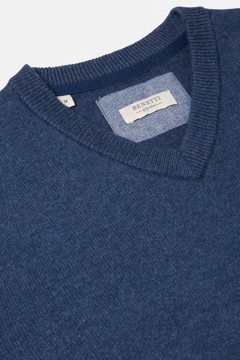 Benetti Franco V-Neck Indigo