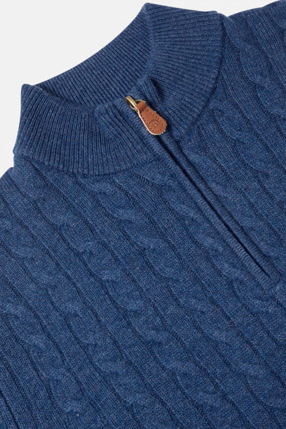 Benetti Grant 1/4 Zip Indigo