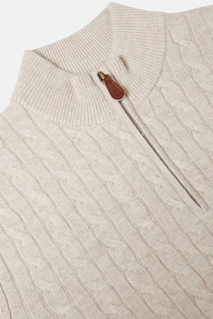 Benetti Grant 1/4 Zip Stone