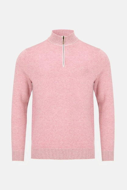 Benetti Julius Half Zip Jumper Rose