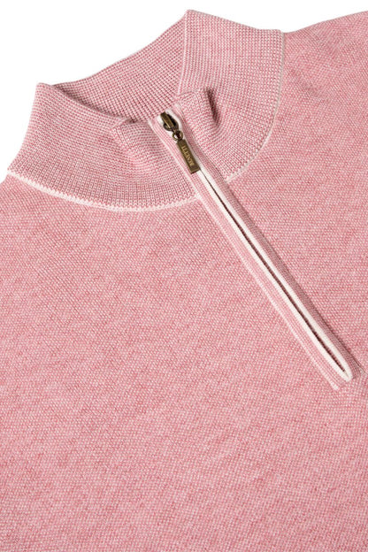 Benetti Julius Half Zip Jumper Rose