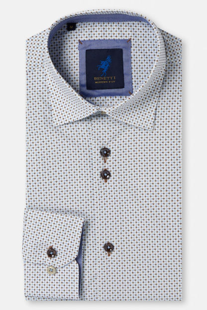 Benetti Kevin Shirt Coffee