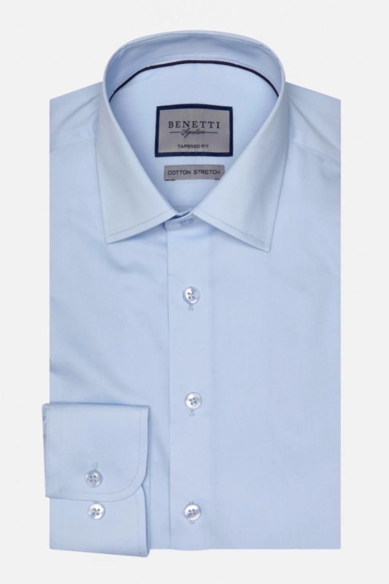 Benetti Oscar Slim Shirt Blue