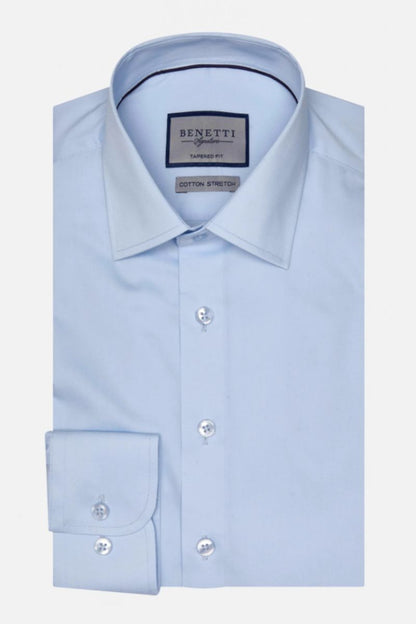 Benetti Oscar Slim Shirt Blue