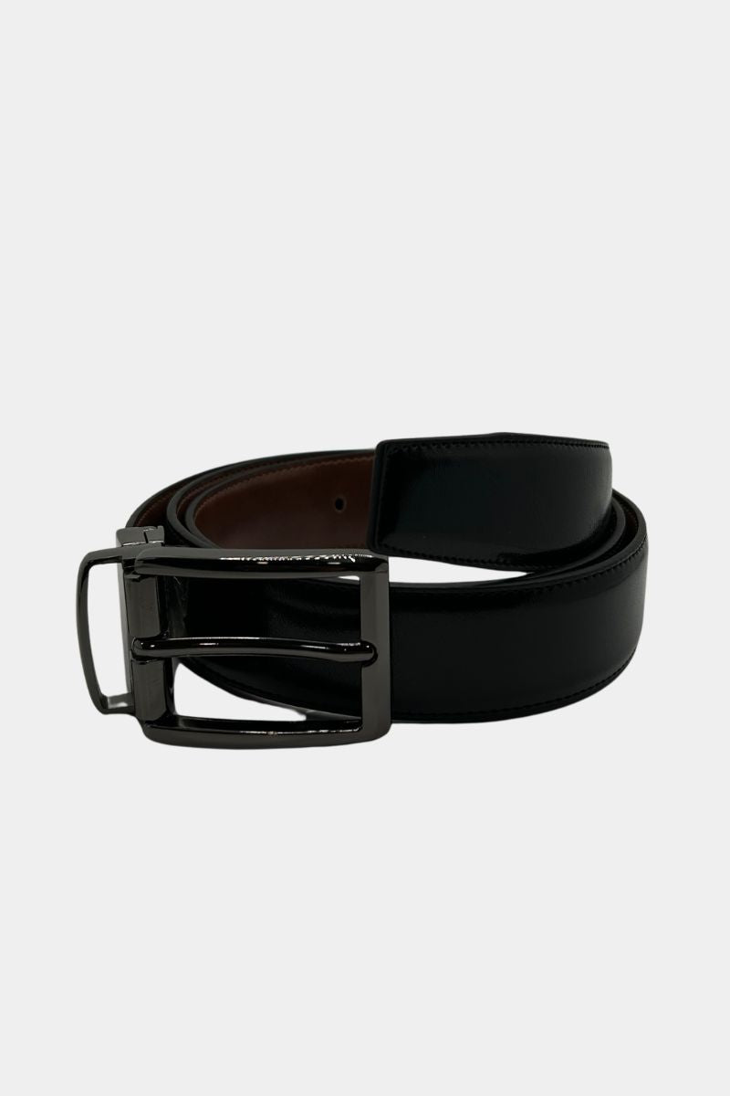 Benetti Reversible Belt Black & Brown