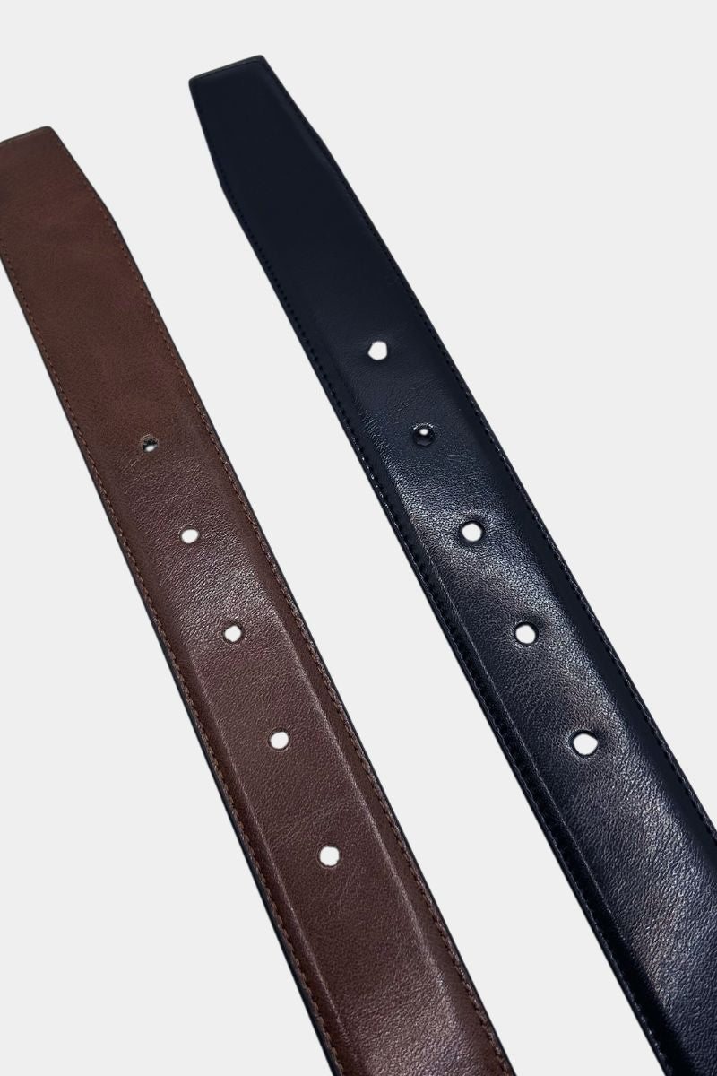 Benetti Reversible Belt Navy &amp; Brown