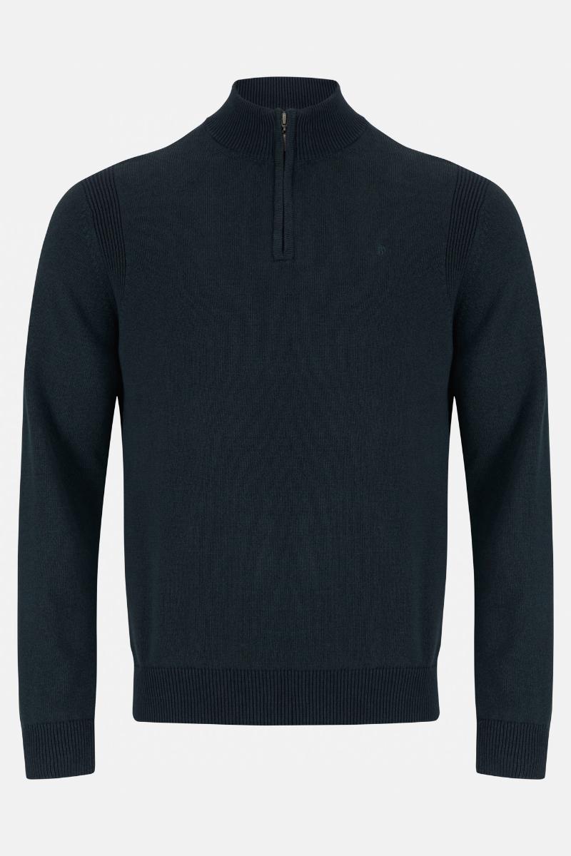 Benetti Brosna 1/4 Zip Jumper Olive