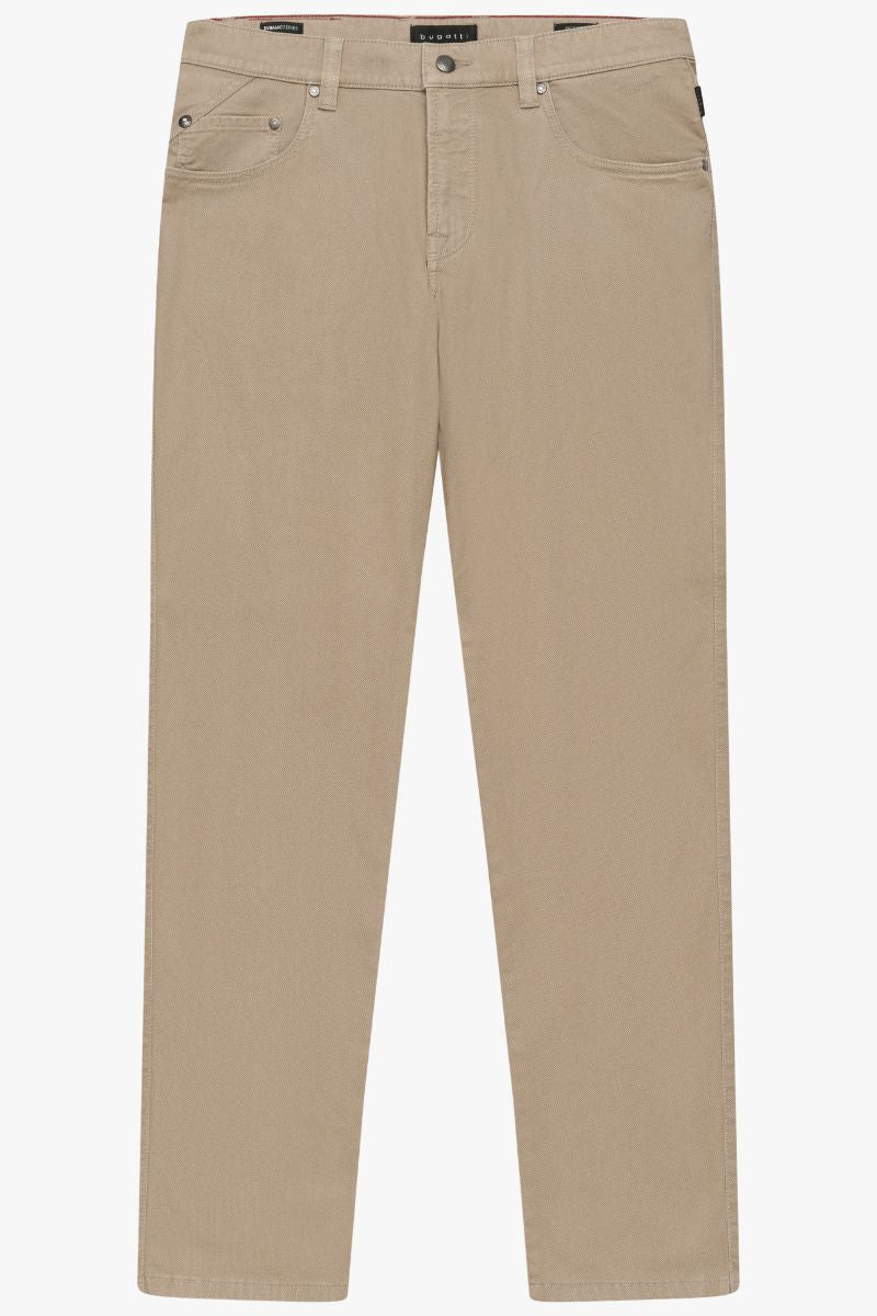 Bugatti 16307E 5 Pocket Chino Beige