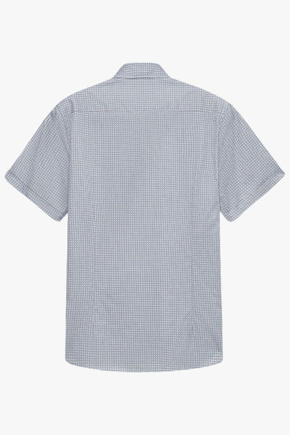 Bugatti 18506E Short Sleeve Print Shirt