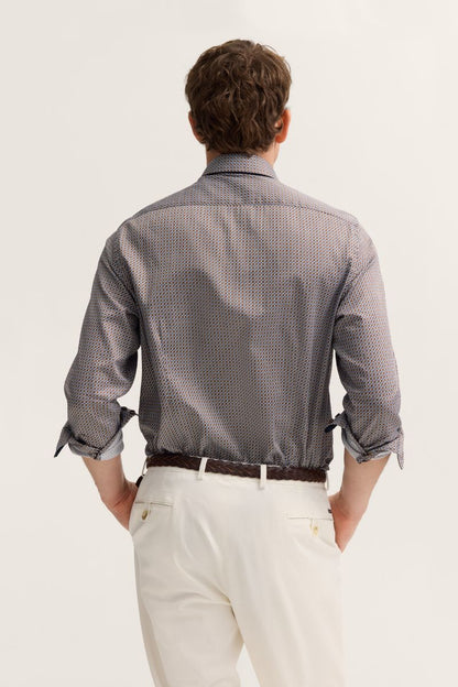 Bugatti 18508E Shirt Brown