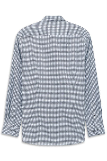 Bugatti 28510F Cotton Casual Shirt Navy