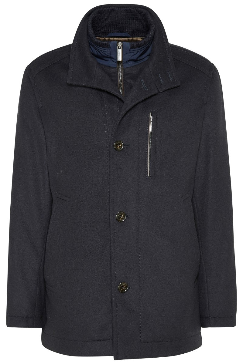 Bugatti 44053 Navy Overcoat