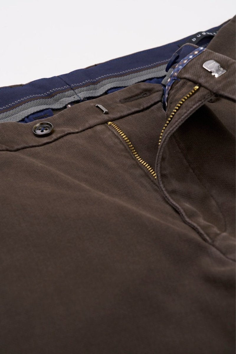 Bugatti 66347B Slim Chino Brown