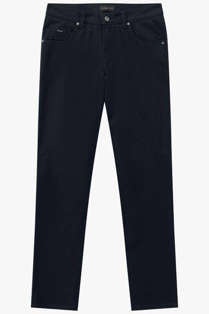 Bugatti 76101 5 Pocket Chino Marine
