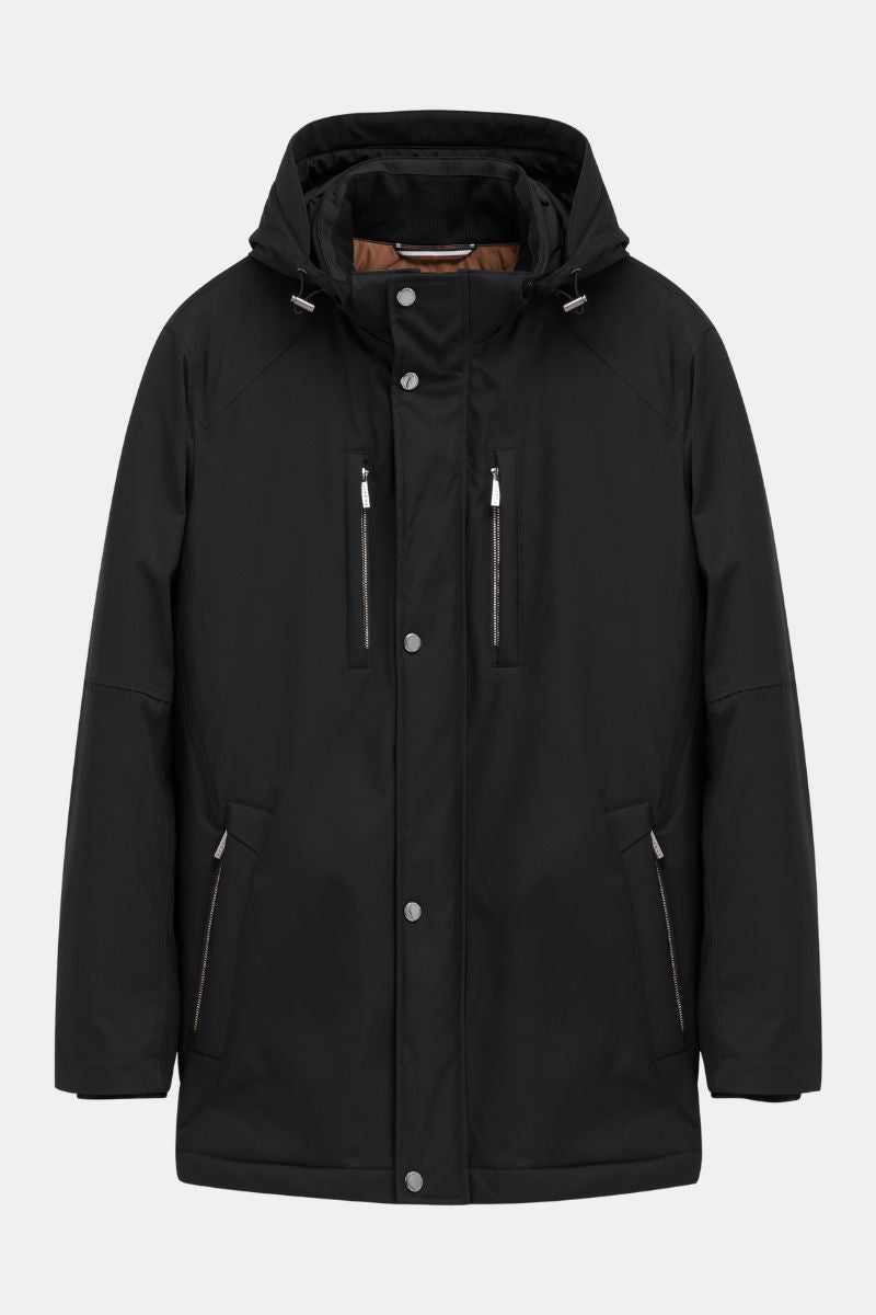 Bugatti 81042 Navy Hooded Jacket