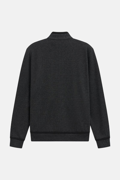 Bugatti 8750/85170D Full Zip Black Jumper