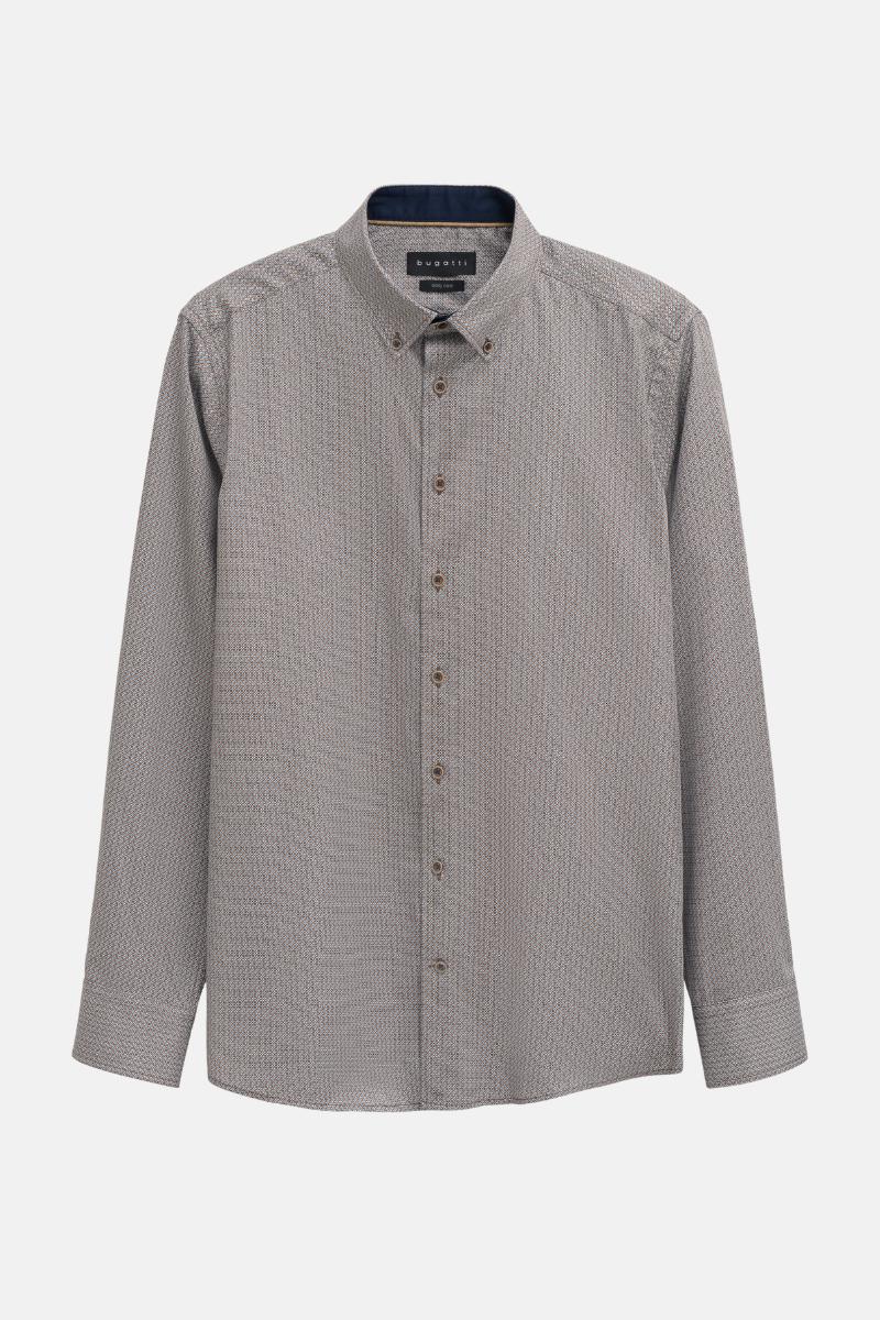 Bugatti 88518D Brown Shirt