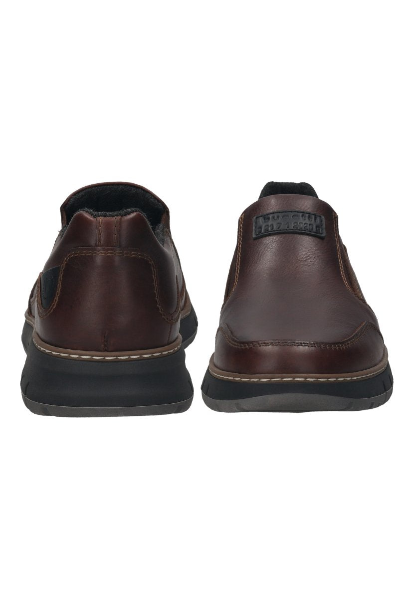 Bugatti AOP60 Slipon Shoe Dark Brown