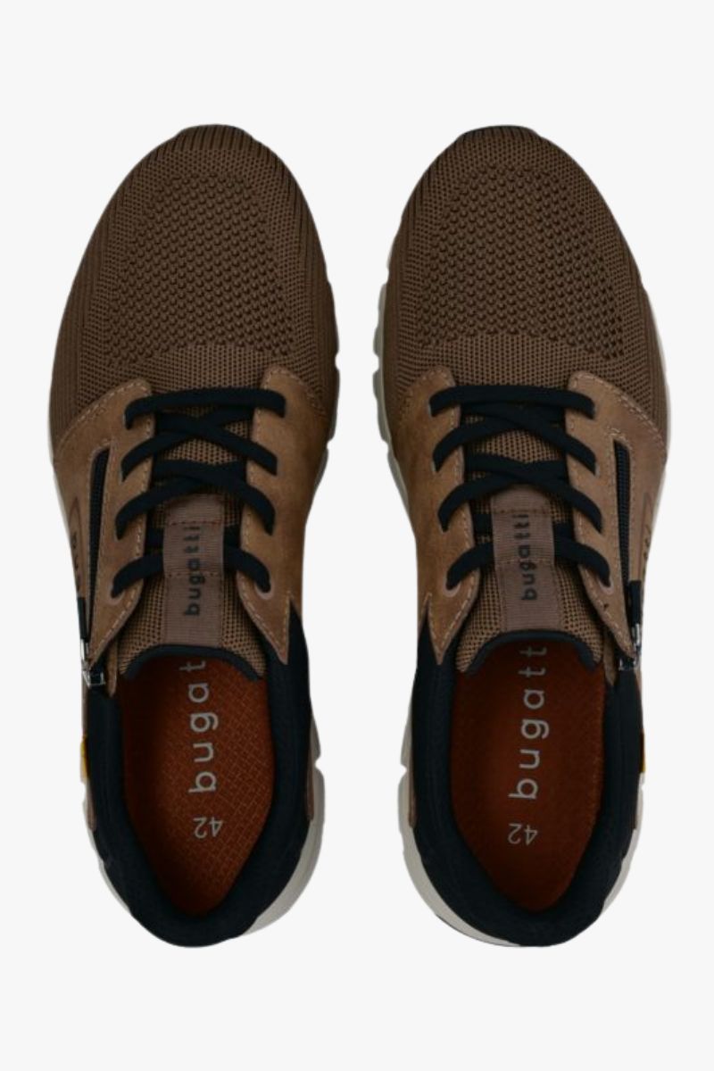 Bugatti AOS05 Shoes Cognac Black