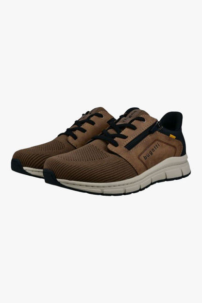 Bugatti AOS05 Shoes Cognac Black