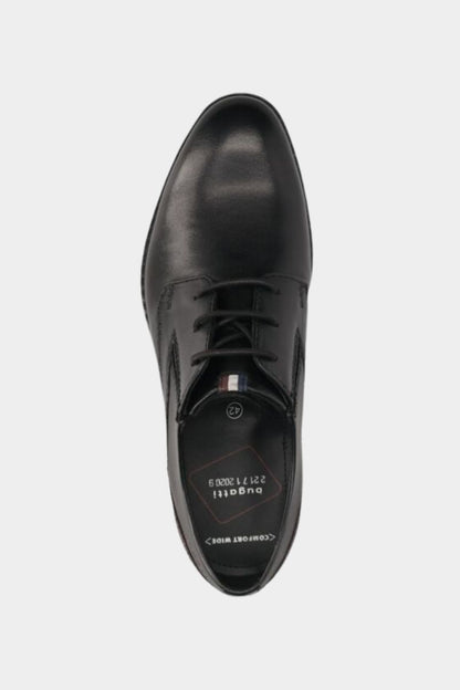 Bugatti AQR03 Lerio Comfort Lace-Up Shoe Black