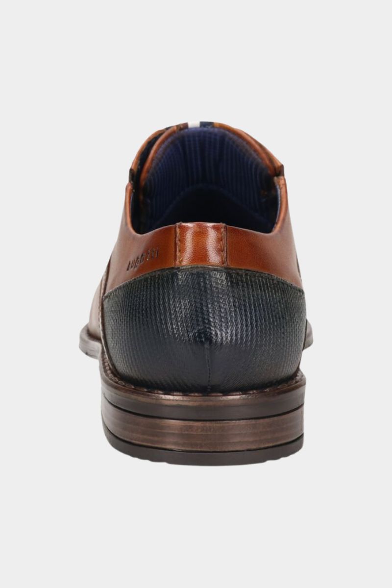 Bugatti AQR03 Lerio Comfort Lace-Up Shoe Cognac