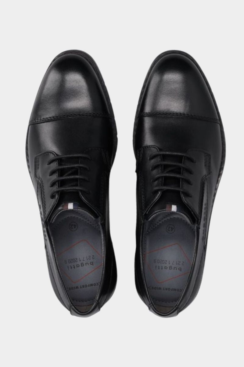 Bugatti AQR04 Formal Lace-Up Shoe Black