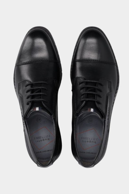 Bugatti AQR04 Formal Lace-Up Shoe Black