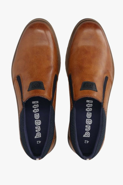 Bugatti AVE60 Slipon Shoe Cognac