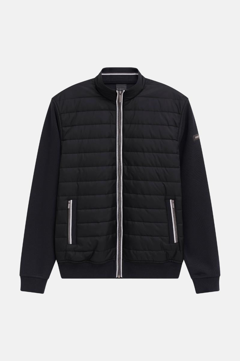 Bugatti 95121 Hybrid Full Zip Black Jacket