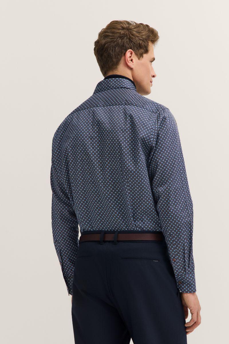 Bugatti 88506D Navy Shirt