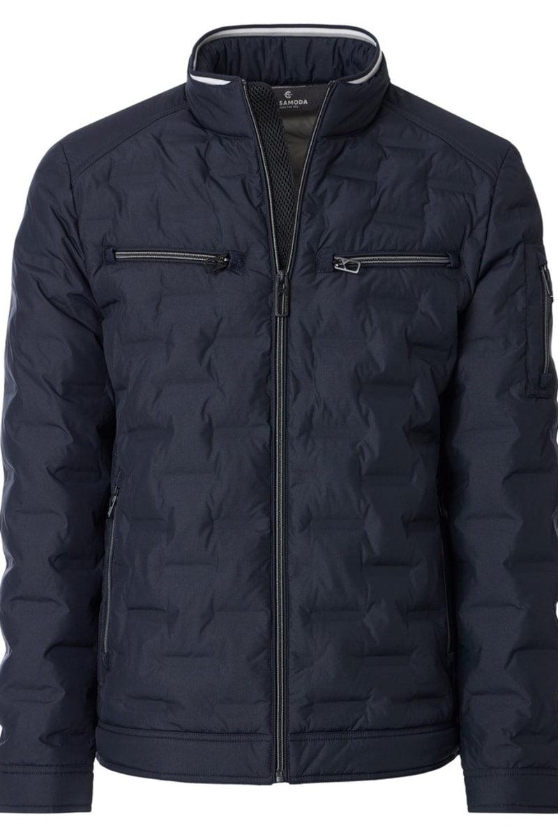 Casa Moda 10250 Quilted Jacket Navy