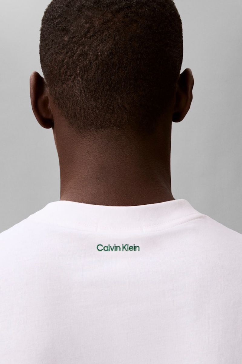Calvin Klein 294 20s Easy College T-Shirt White