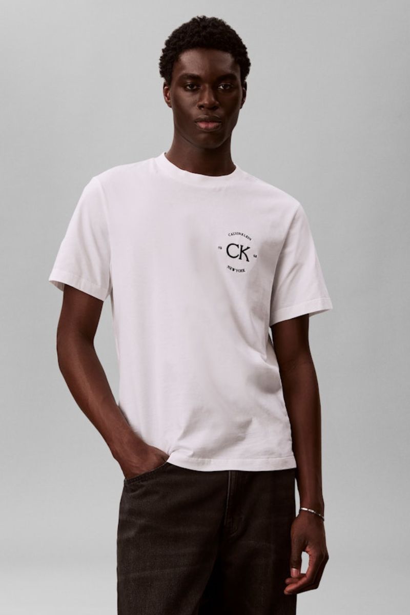 Calvin Klein 825 20S April Graphic T-Shirt White