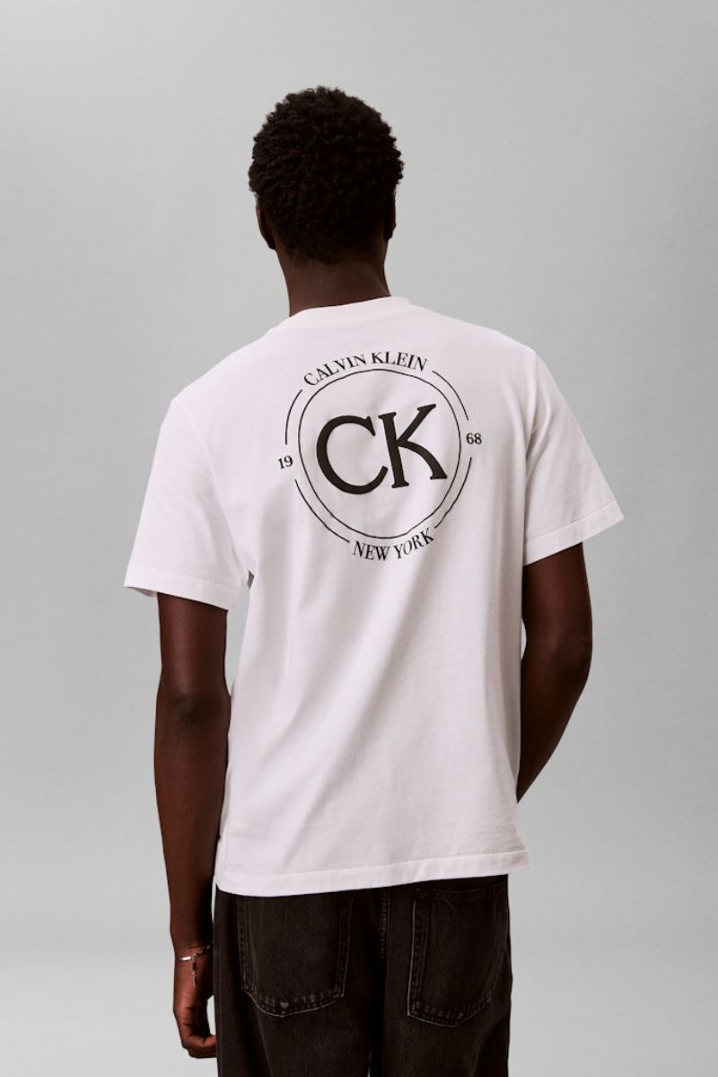 Calvin Klein 825 20S April Graphic T-Shirt White