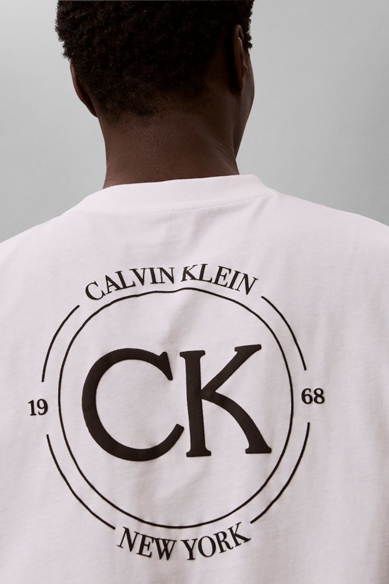 Calvin Klein 825 20S April Graphic T-Shirt White